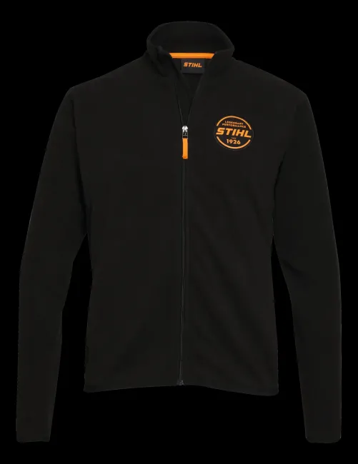 Fleecetakki Musta Korkea Kaulus XL 04211000060