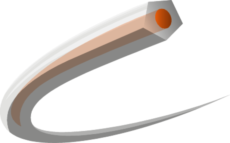 CORECUT Ø2,7 MM X 70 M, ORANSSI/LÄPINÄKYVÄ 5976692-21