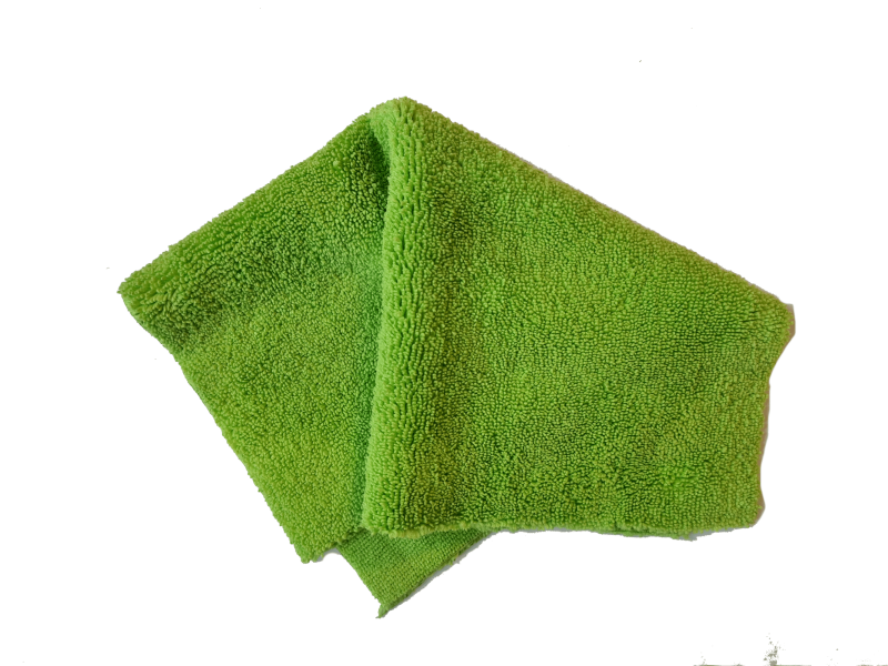 Vihreä pitkänukkainen mikrokuituliina CAD3330-SC/V